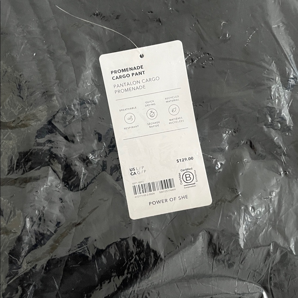 Athleta Promenade Cargo Pant In Black - Picture 6 of 11